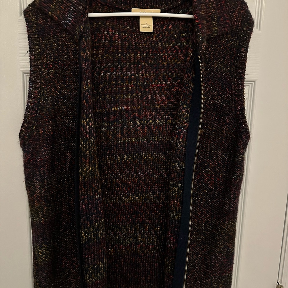 Bechamel multi color sleeveless sweater